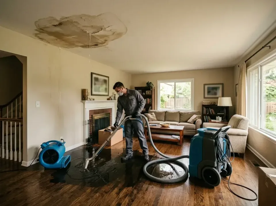 attic-pipe-burst-ceiling-drip-008 — frequently asked questions, Water Damage Restoration & Carpet Care in Horicon, WI